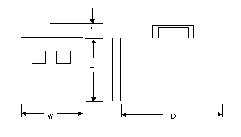 外形寸法図